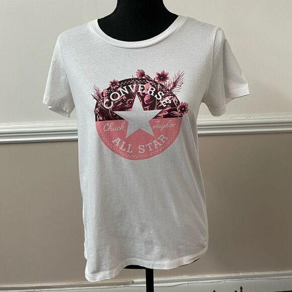 Converse Floral Classic Fit Graphic Tee - Picture 1 of 5